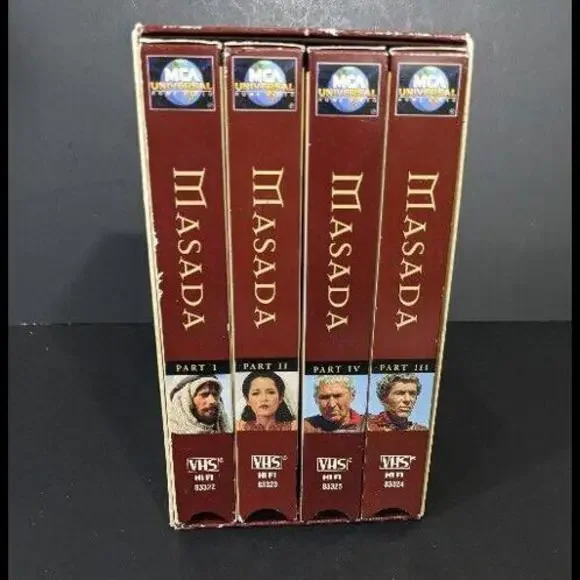 Other | Masada Tv Series Vhs Box Set Complete On Cassettes | Poshmark 